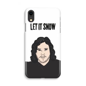 Let It Snow: iPhone XR Volledig Geprint Hoesje