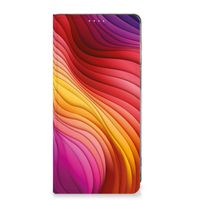 Stand Case voor Motorola Moto G62 5G Regenboog - thumbnail