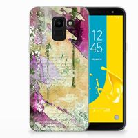 Hoesje maken Samsung Galaxy J6 2018 Letter Painting