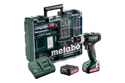 Metabo SB12 PowerMax Mobile Workshop 12V Klopboormachine met 2 Accu's 2,0Ah - 601076870