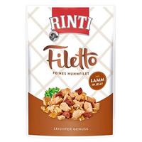 Rinti Filetto Jelly kip & lam 100 g - je ontvangt 24 verpakkingen/en; inhoud verpakking: 100 g