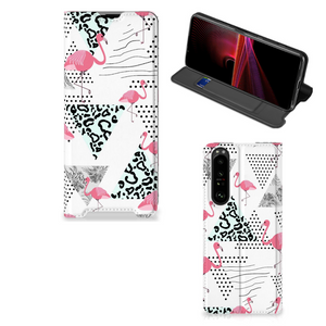 Sony Xperia 1 III Hoesje maken Flamingo Triangle