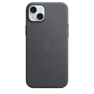 Apple Finewoven Case Backcover Apple iPhone 15 Plus Zwart Inductieve lading, Stootbestendig