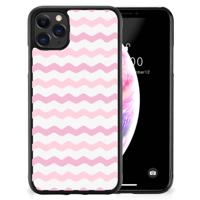 Apple iPhone 11 Pro Max Bumper Case Waves Roze