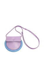 JW Anderson porte-monnaie Bumper-Moon en cuir - Violet