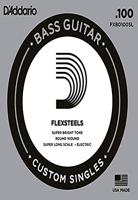 D'Addario FXB100SL Flex Steel Bass enkele snaren 100 Super Long Scale