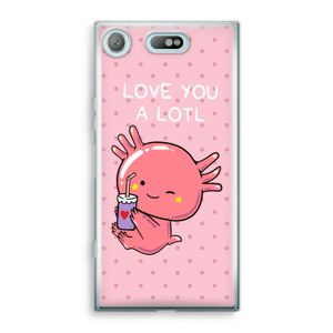 Love You A Lotl: Sony Xperia XZ1 Compact Transparant Hoesje