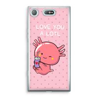 Love You A Lotl: Sony Xperia XZ1 Compact Transparant Hoesje - thumbnail