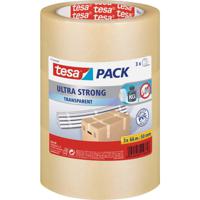 tesa ULTRA STRONG 51124-00007-01 Pakband tesapack Transparant (l x b) 66 m x 50 mm 3 stuk(s) - thumbnail