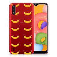 Samsung Galaxy A01 Siliconen Case Banana - thumbnail