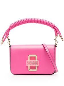 Versace Jeans Couture sac porté épaule en cuir artificiel - Rose