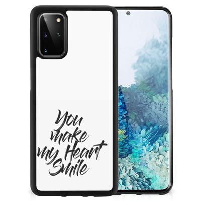 Samsung S20 Plus Hoesje met Quotes Heart Smile