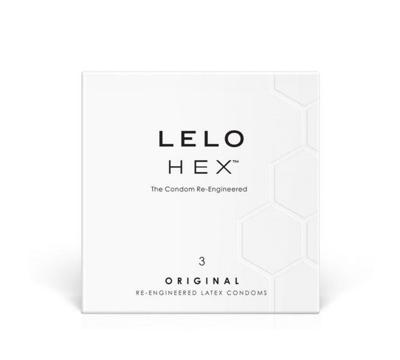 LELO - Hex Condooms Original 3 Pack LELO - Hex Condooms Original 3 Pack