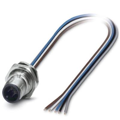 Phoenix Contact 1419645 Sensor/actuator inbouwconnector M12 Aantal polen (sensoren): 5 Stekker, inbouw 0.50 m 1 stuk(s)