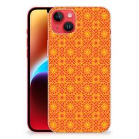 iPhone 14 Plus TPU bumper Batik Oranje - thumbnail