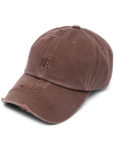 MISBHV casquette à logo brodé - Marron