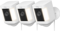 Ring Spotlight Cam Plus - Plug In - Wit - 3-pack