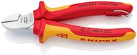 Knipex Zijsnijtang | lengte 160 mm | met bevestigingsoog | meercomponenten mantels | 1 stuk - 70 06 160 T - 70 06 160 T - thumbnail