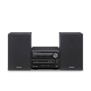 Panasonic SC-PM254EG-K Stereoset Bluetooth, CD, DAB+, FM, USB 2 x 10 W Zwart