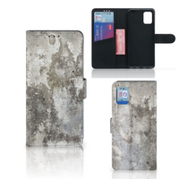 Samsung Galaxy A31 Bookcase Beton Print - thumbnail