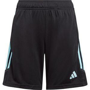 adidas Tiro 23 Club Training Short Kids - Opruiming - Kleding - Black/Blue - maat 140