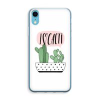 I love cacti: iPhone XR Transparant Hoesje