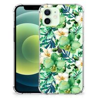 iPhone 12 Mini Case Orchidee Groen - thumbnail