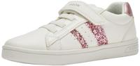 Geox j djrock girl e meisjes Sneaker, White Dk Pink, 38 EU