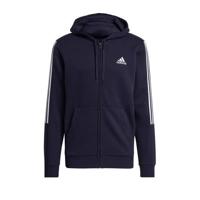 adidas Performance sportvest donkerblauw/wit