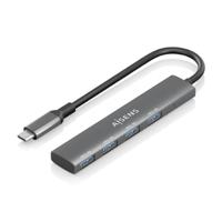 Aisens A106-0540 USB Type-C 3.0 Hub - 4xUSB
