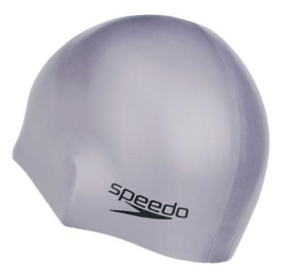 Speedo badmuts gevormd siliconen chroom one size