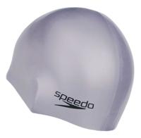 Speedo badmuts gevormd siliconen chroom one size