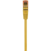 Renkforce RF-5370038 RJ45 Netwerkkabel, patchkabel CAT 6 U/UTP 10.00 m Geel Snagless, Halogeenvrij 1 stuk(s) - thumbnail