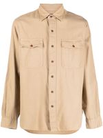 Polo Ralph Lauren long-sleeve cotton shirt - Tons neutres