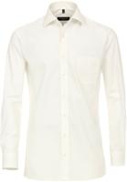 Casa Moda Heren Overhemd Ecru Poplin ML7 Modern Fit
