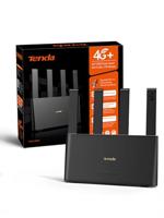 Tenda 4G08 Router 4G + SIM, dual-band WLAN, AC1200 CAT6 tot 300 Mbps, nano-simkaart met 4 externe antennes, Gigabit LAN/WAN-poort, OpenVPN, MU-MIMO, Mesh Wi-Fi+, Plug & Play