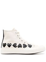 Comme Des Garçons Play x Converse baskets montantes Chuck 70 - Tons neutres