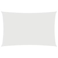vidaXL Zonnescherm rechthoekig 4x7 m oxford stof wit