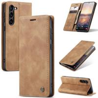 Samsung Galaxy S24+ Caseme 013 Series Portemonnee Hoesje - Bruin