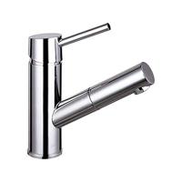 Wastafelmengkraan Sapho Paris 1-hendel rechts 18.3 cm met uittrekbare spray chroom