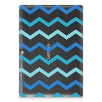 Lenovo Tab 10 | Tab 2 A10-30 Hippe Hoes Zigzag Blauw