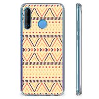 Huawei P30 Lite Doorzichtige Silicone Hoesje Aztec Yellow - thumbnail