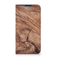 iPhone 14 Pro Max Book Wallet Case Tree Trunk - thumbnail