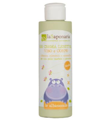 La Saponaria La Saponaria Baby Gezicht En Lichaam Bio Kalmerende Creme (150ml)