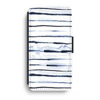 Ink Stripes: iPhone XR Flip Hoesje