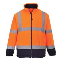 Portwest F301 Hi-Vis 2-Tone Fleece