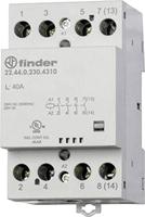 Finder Serie 22 Modulaire bescherming 4 contact 40 A 24 V open contactmechanisme