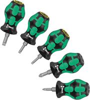 Wera '05008871001 Set 2 Stubby schroevendraaierset, 5-delig