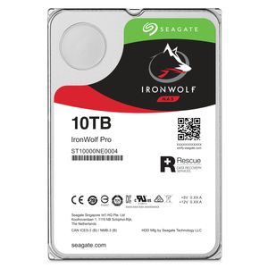 Seagate IronWolf Pro ST10000NT001 interne harde schijf 10 TB 7200 RPM 256 MB 3.5"