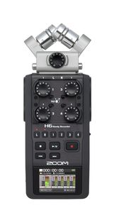 Zoom H6 Black 6-kanaals handheld recorder